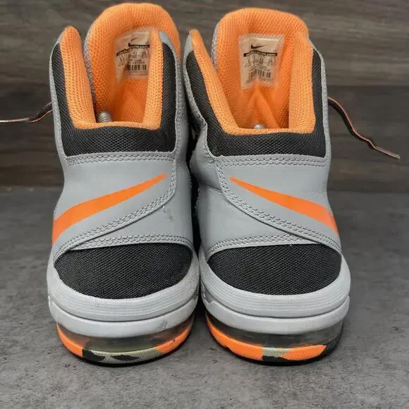 Nike Air Max Actualizer Basketball Shoes Mens Size 8.5 Grey Orange 622041-005